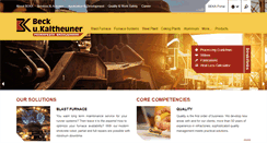Desktop Screenshot of beka-feuerfest.com